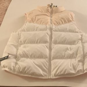 WOMEN'S NIKE SPORTSWEAR DOWN VEST GUAVA ICE WHITE